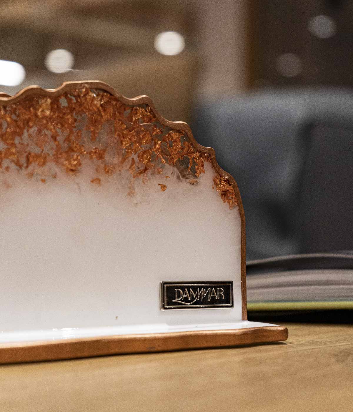 Servilletero en resina