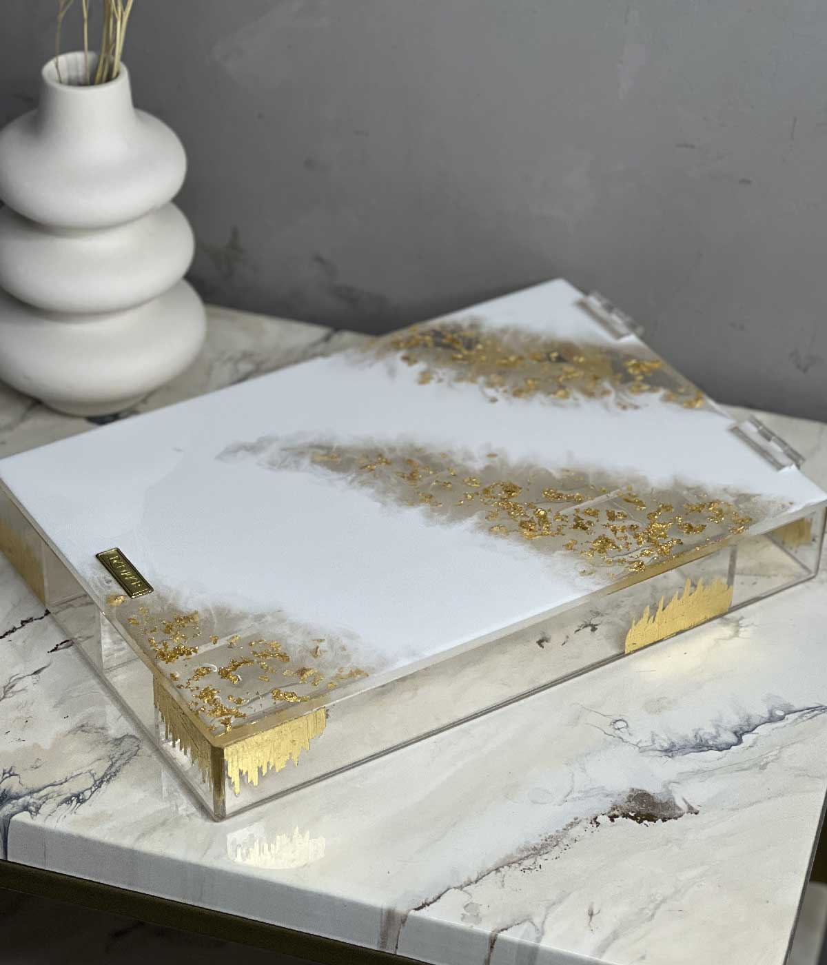 cubiertero en resina