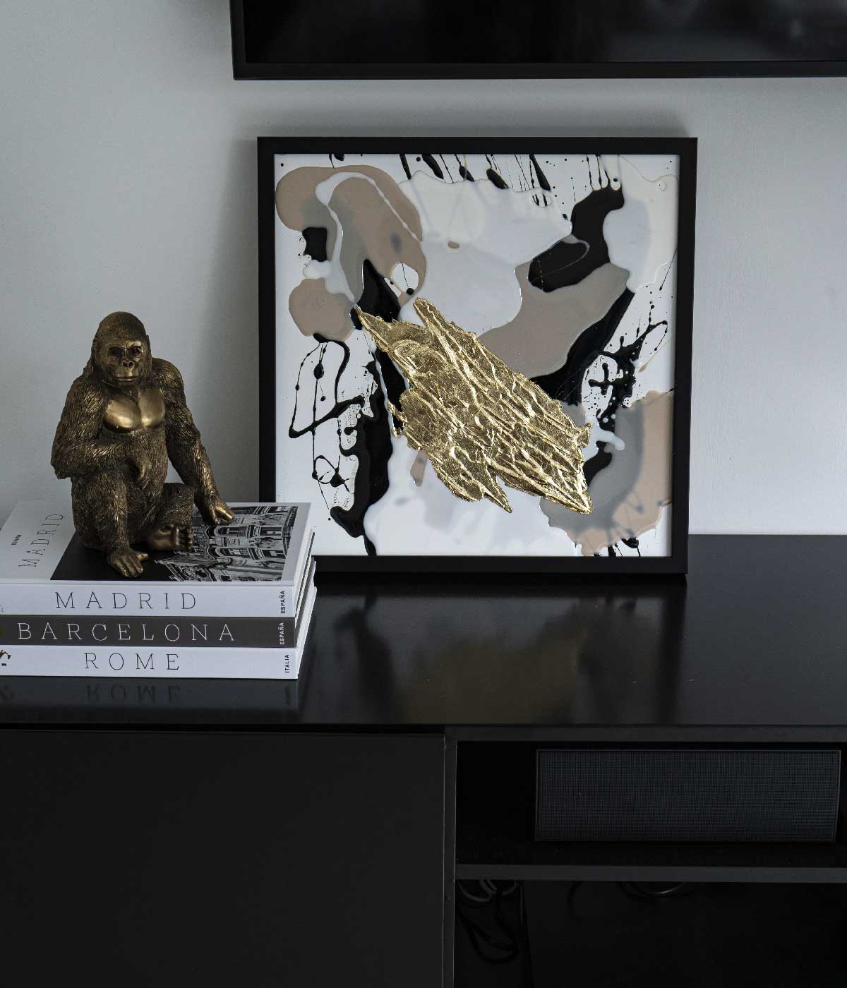 Cuadro Gold Neutrals II 40x40cm
