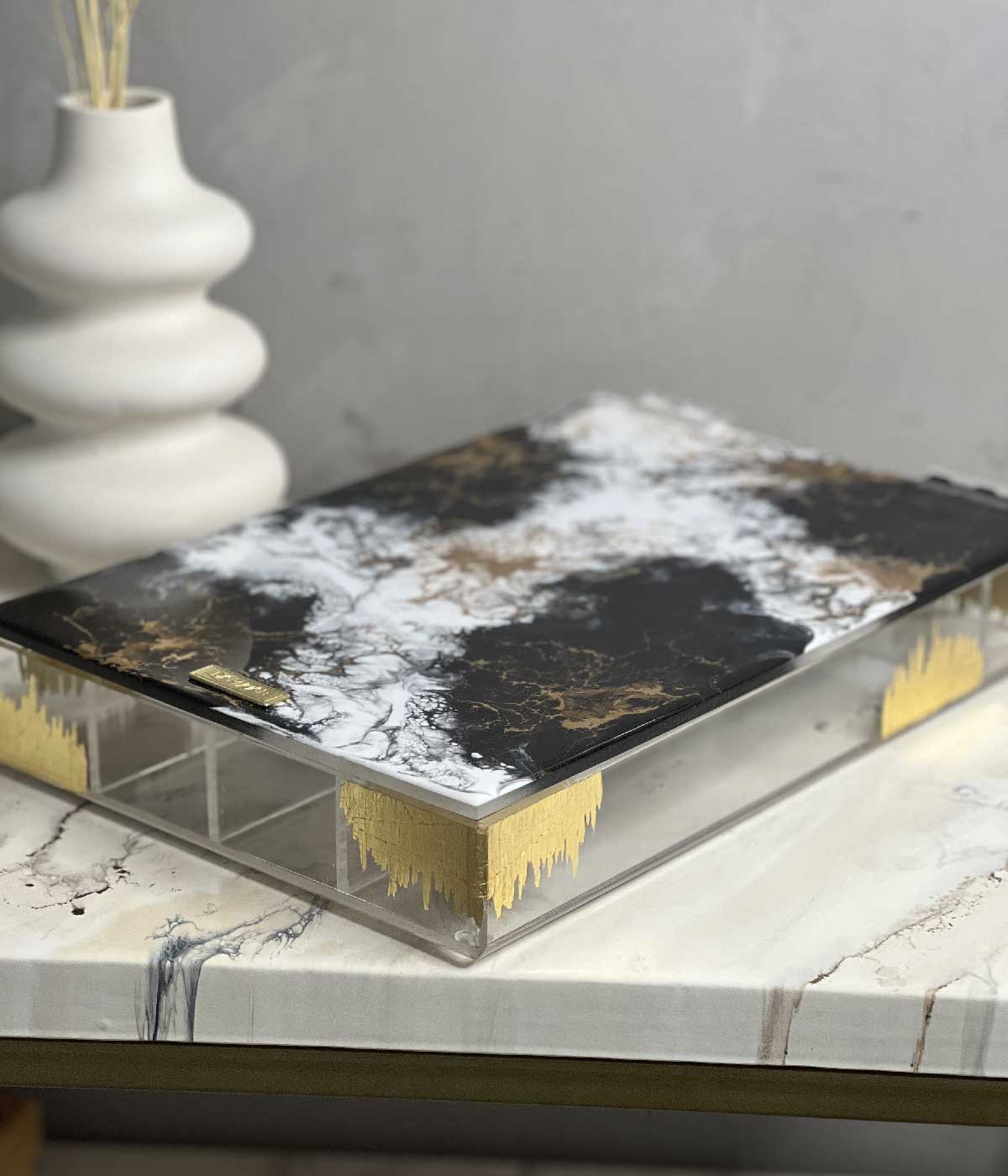 cubiertero en resina