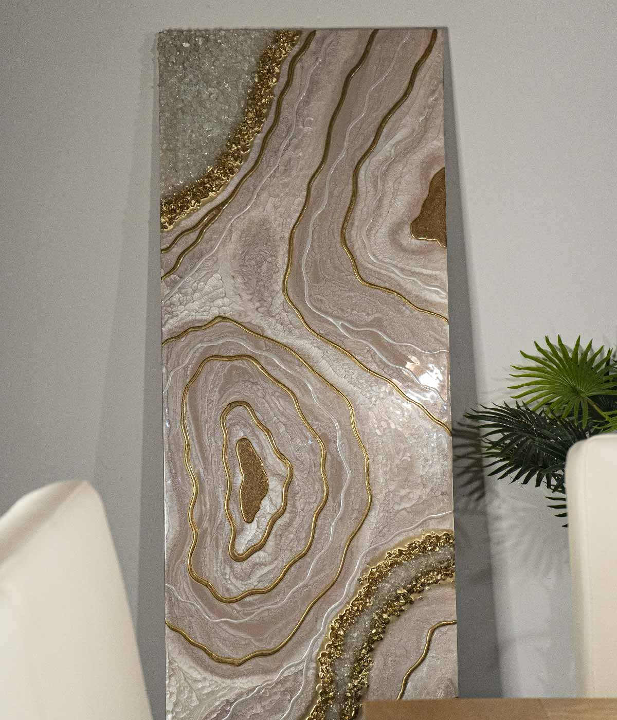 Cuadro Aruba Champagne 190x70cm