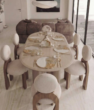 Individuales White Blossom Gold