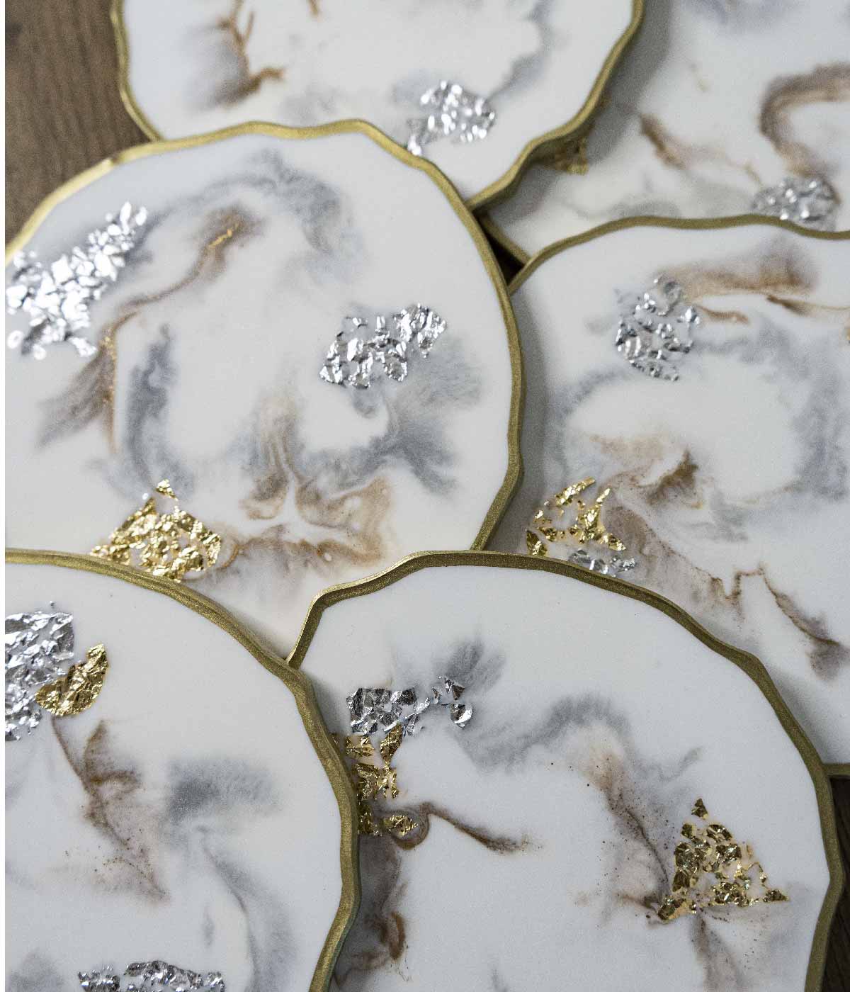 Portavasos en resina