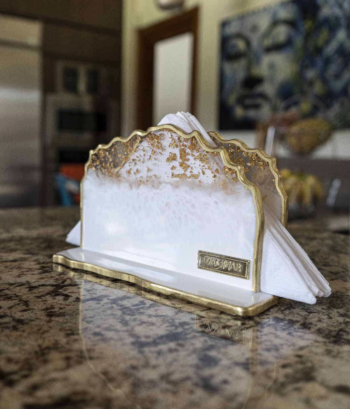 Servilletero en resina