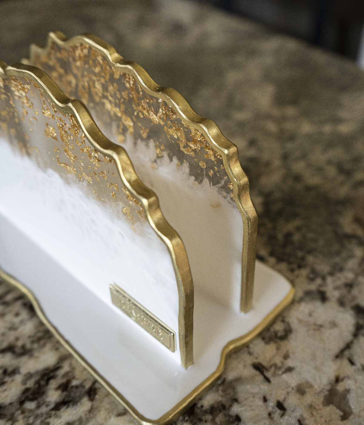 Servilletero en resina