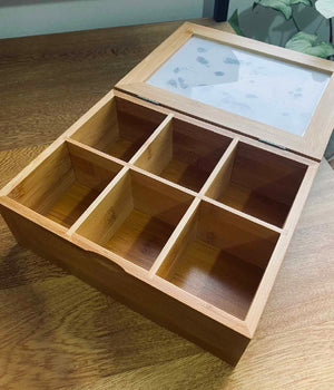 Caja multiusos Greta white silver