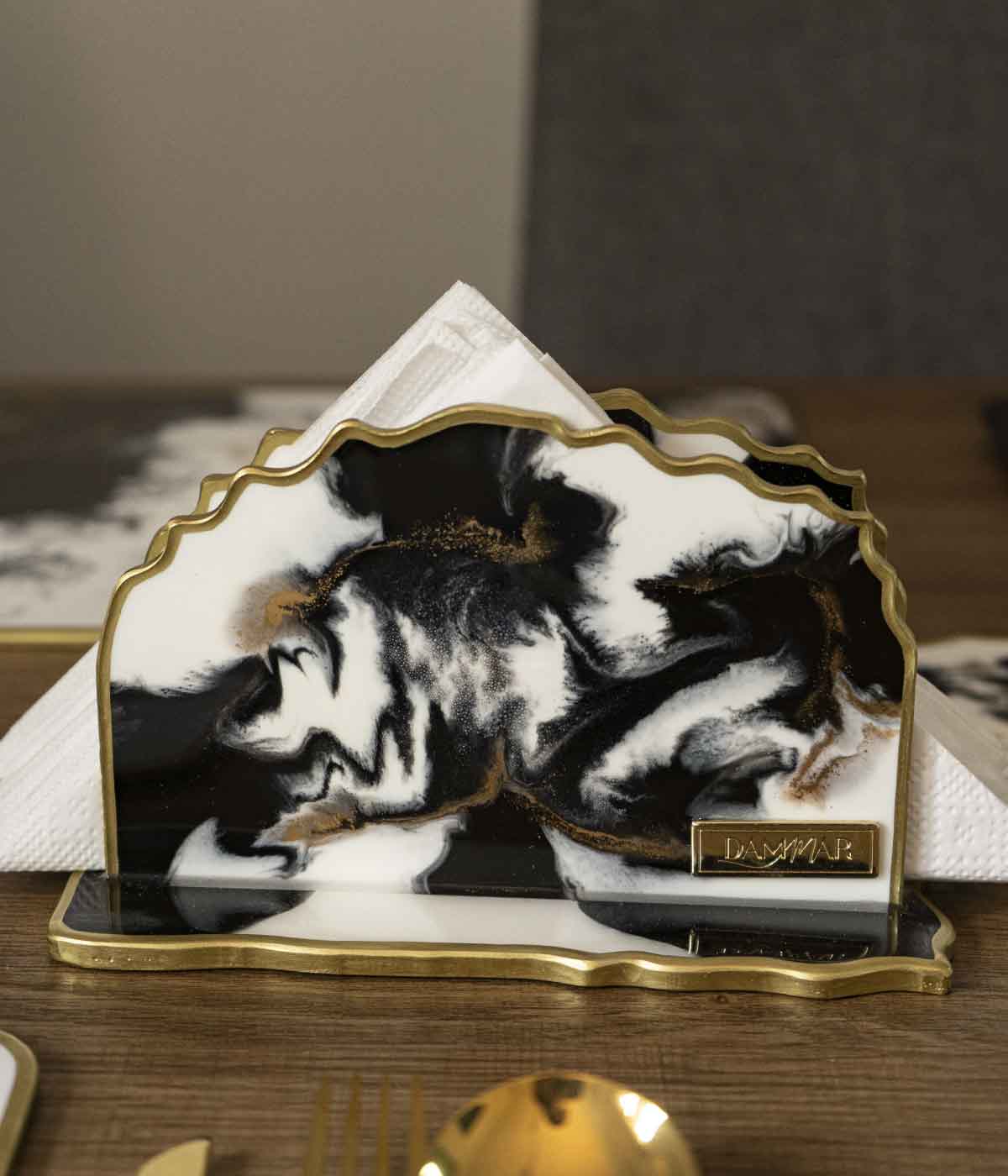 Servilletero en resina