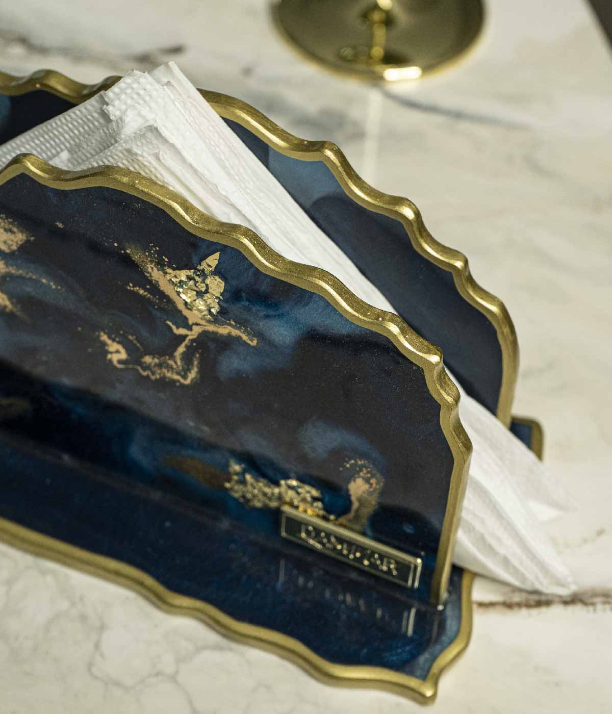 Servilletero en resina