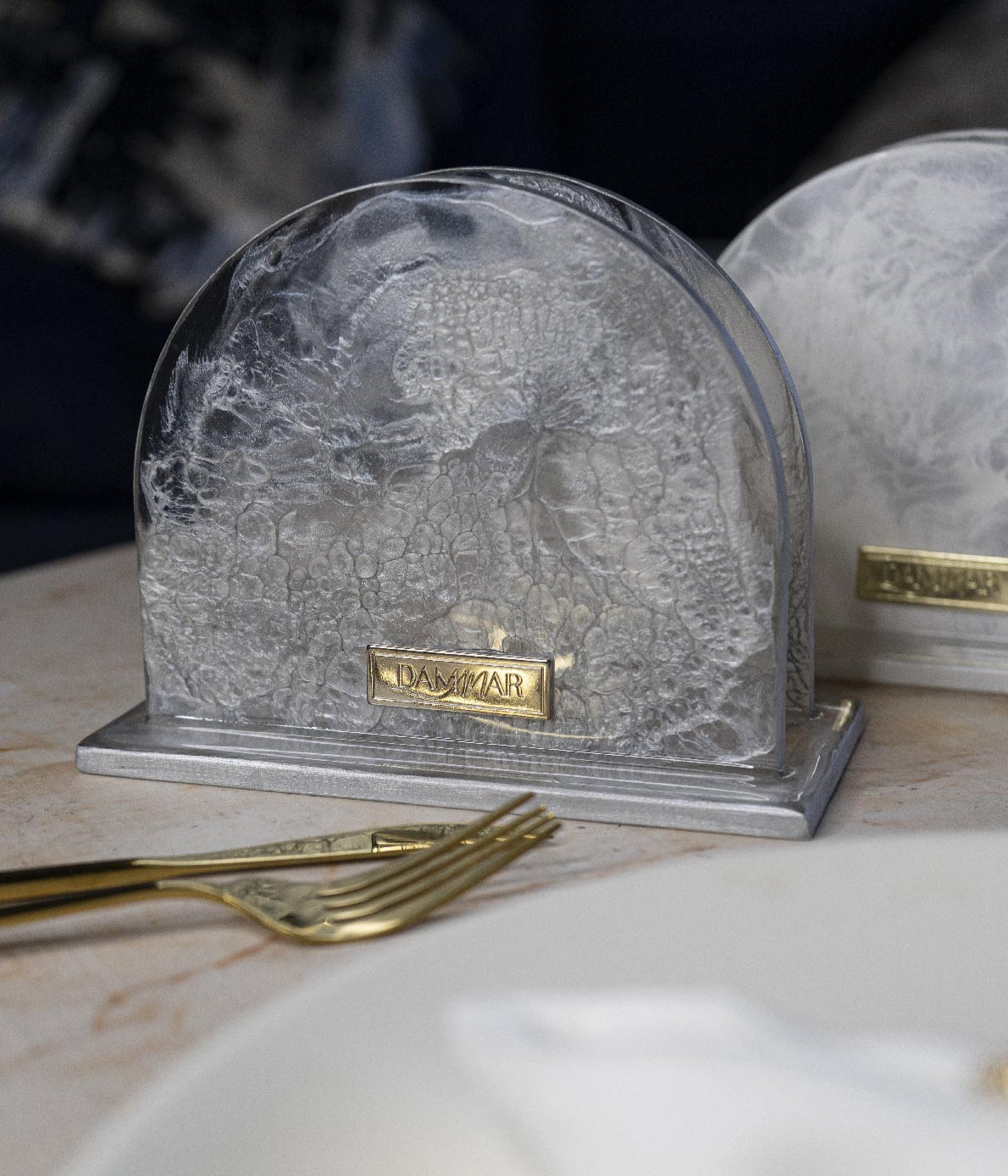 Servilletero en resina