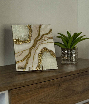 Cuadro Petit nácar 26x23 cm